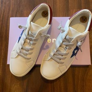 👟Madden Girl BSTARR Red/Wht/Navy👟